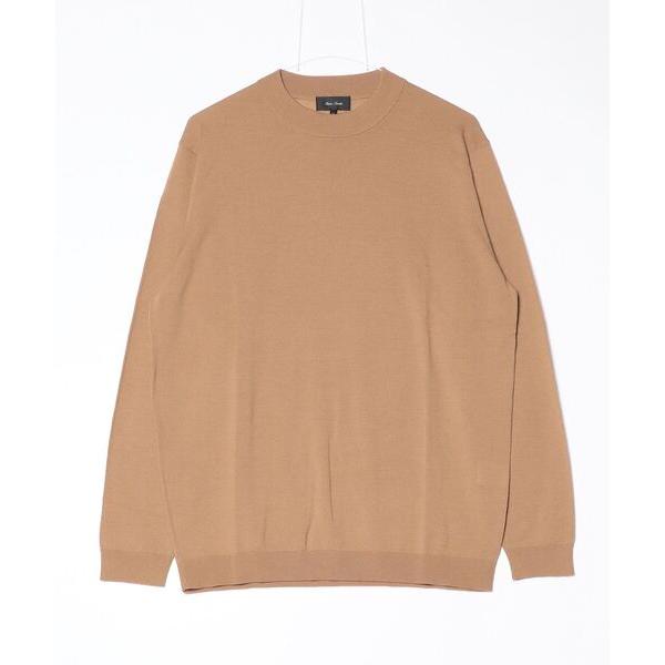 セーター ニット ウルトラファインメリノウール 梳毛 モックネックセーター Riicken Bacc...