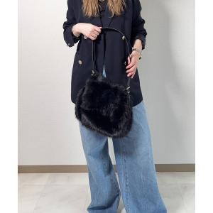 ショルダーバッグ バッグ lus. フェイクファーショルダーバッグ レディース