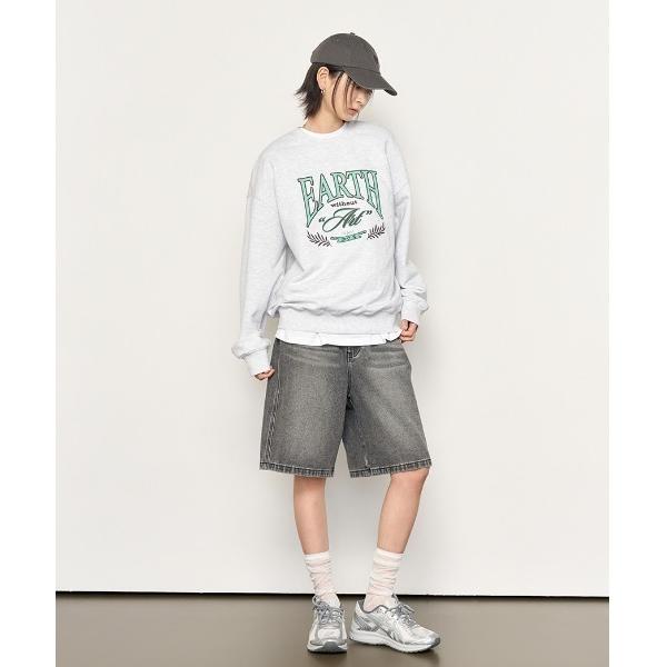 ワイドパンツ ハーフパンツ ジーンズ デニム デニムパンツ 短パン 「GENERAL IDEA」バミ...