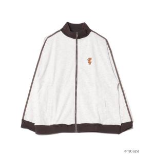 ジャージ 「公式」トムとジェリー　裏起毛トラックジャケット レディース