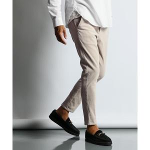 パンツ ECO FRIENDRY DYEING STRETCH CORDUROY PT：サステナブル エコ ストレッチコーデュロイ スキニーパンツ メ
