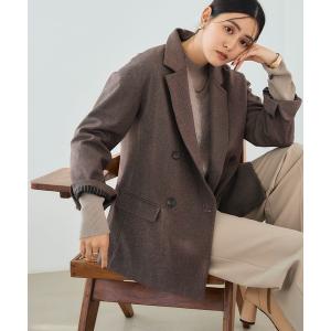 ジャケット テーラードジャケット 「洗える」アクティかる  ウールライクジャケットコート「CROSS FUNCTION/クロスファンクション」