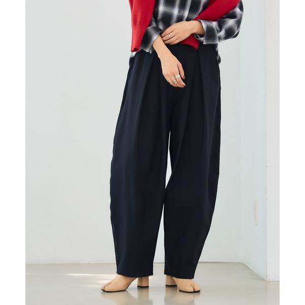 パンツ 「洗える」エブ楽 ジャージータックコクーンパンツ「CROSS FUNCTION/クロスファン...