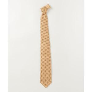 「BVLGARI」 ネクタイ - ベージュ メンズ