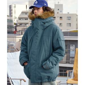 「BARK MANHATTAN」 ブルゾン L エメラルドブルー メンズ