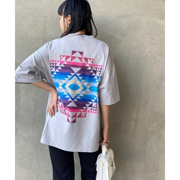 「PENDLETON」 半袖Tシャツ L グレー レディース