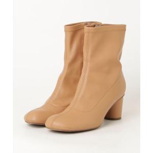 「mio notis」 ショートブーツ 39 ベージュ レディース