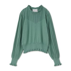 「SUPREME.LA.LA.」 長袖ニット MEDIUM グリーン レディース