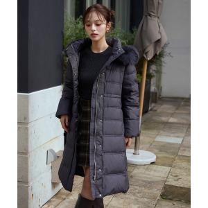 ダウンコート ダウンジャケット 「撥水加工」TWツイル ロングダウン