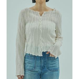 tシャツ WAVE TUCK TOP レディース