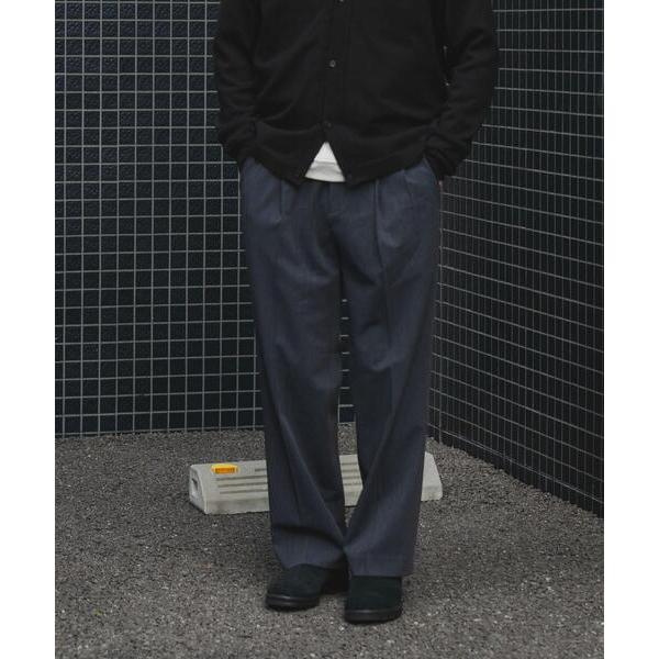パンツ Gabardine Tapered Slacks メンズ
