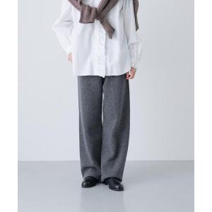 パンツ ダブルフェイスイージーパンツ レディース