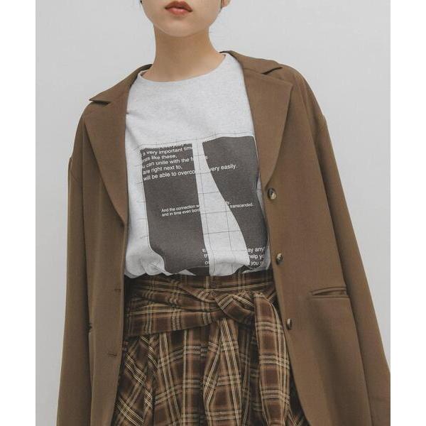 tシャツ ナップドルーズプリントTEE レディース