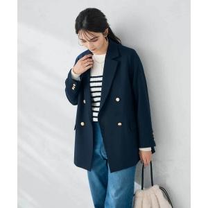 ストレッチダブルジャケット レディース
