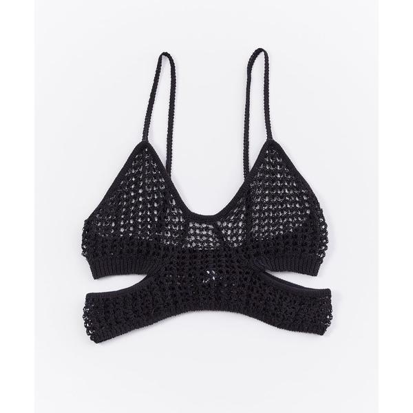 キャミソール MESH PATTERN SIDE SLIT CAMISOLE