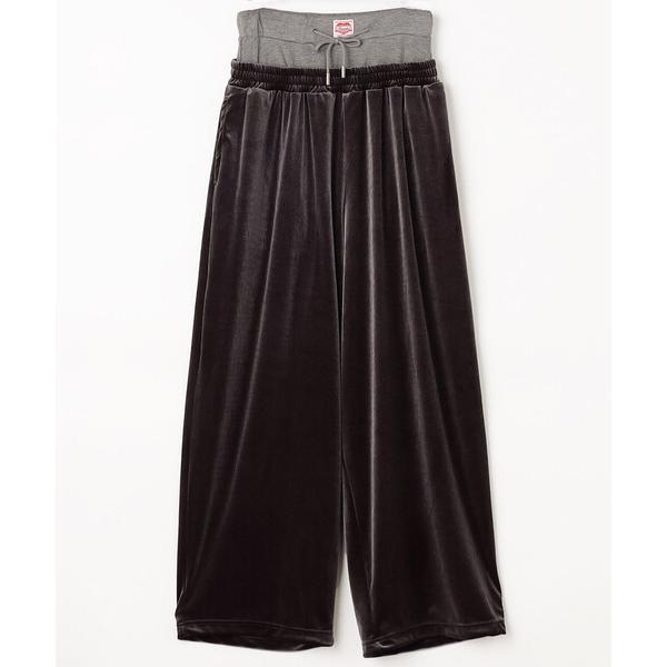 パンツ BASICKS/ベイシックス Layered Velvet Trouser / S4.5-0...