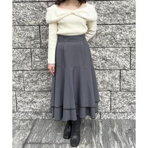 スカート マーメイドティアードスカート