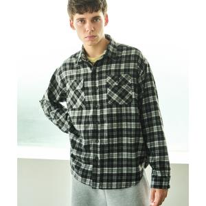 シャツ NAMELESSNESS / ネームレスネス FLANNEL CHECK SHIRT メンズ