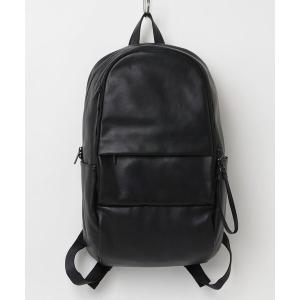 デイバック リュック PATRICK STEPHAN/パトリックステファン/Leather backpack 'round double F'/172