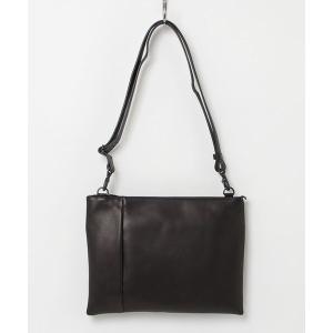 ショルダーバッグ PATRICK STEPHAN/パトリックステファン/Leather shoulder bag 'grande poche' sac