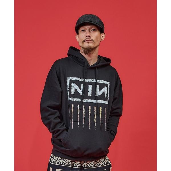 パーカー P/O HOODIE NIN “DOWNWARD SPIRAL”/プルオーヴァー フーディ...
