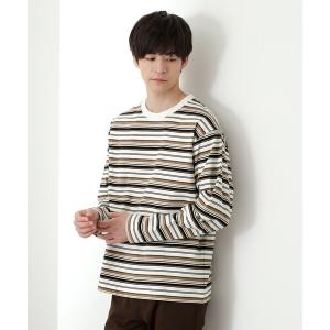 THE SHOP TK ポロシャツ マルチストライプ ニットポロシャツ メンズ