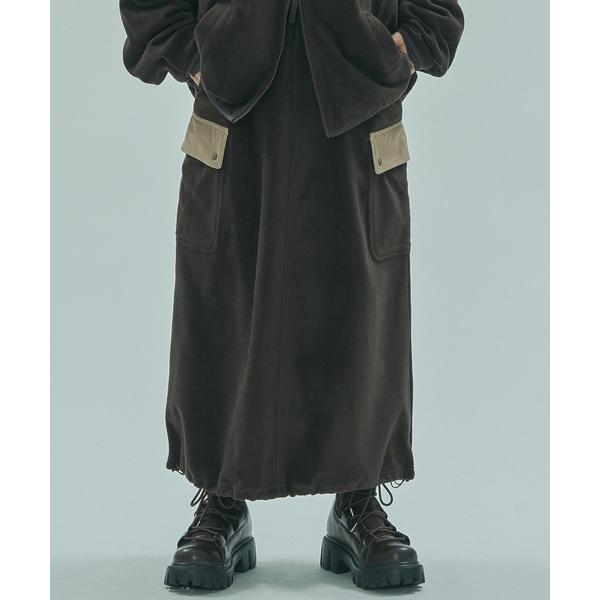 スカート (SPALDING x ROSE BUD)FLEECE SKIRT