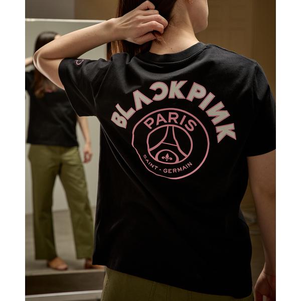 tシャツ 「BlackpinkxPSG」Elevated Graphic TEE ST171- BL...