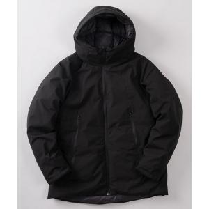 ダウンジャケット ダウン 「76」リバーシブル 中綿 フードジャケット/ALL WEATHER-TEX/撥水/防風 メンズ レディース