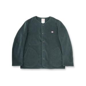 ブルゾン アウター DANTON（ダントン）FLEECE COLLARLESS JACKET｜ジャケット メンズ