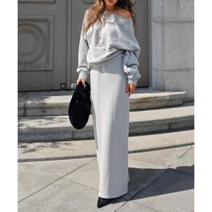 セットアップ スウェットスカートセットアップ レディース