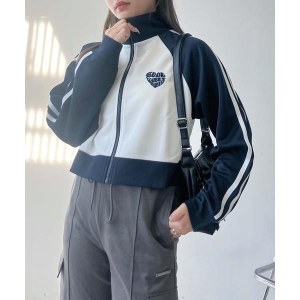 ジャージアソートデザイントラックジャケット レディース