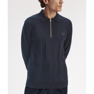 FRED PERRY（フレッドペリー） ポロシャツ Striped Long Sleeve Polo