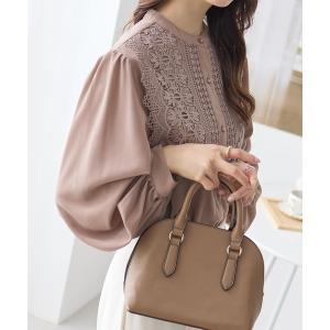 ブラウス シャツ ケミカルレースブラウス レディース