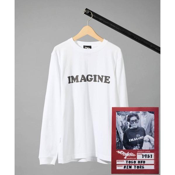 tシャツ 「 WORN FREE / ウォーンフリー 」YOKO ONO IMAGINE L/S T...
