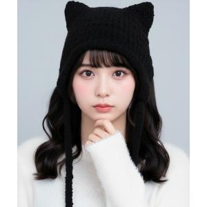 CA4LA レア　猫　モンスターファーニット帽 EX MARAFUR 7(ONESIZE BEIGE): ニットキャップ帽子通販｜CA4LA公式