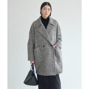 コート アウター ROSIEE 軽量裏起毛コクーンコート レディース