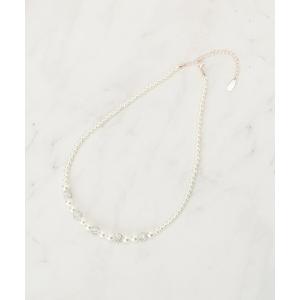 パヴェ＆パールショートネックレスの買取情報