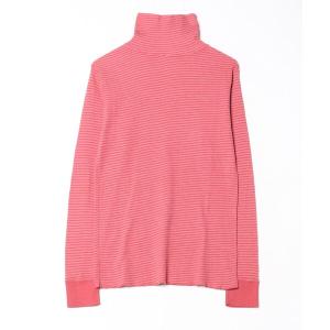 tシャツ WALLA WALLA SPORT「ワラワラスポーツ」- STRIPE THERMAL TURTLE / ストライプ サーマル タートル メ