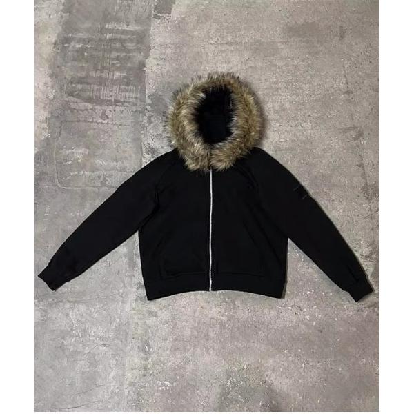 パーカー URBAN BEASTファー付きZIPパーカー メンズ レディース