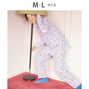 パジャマ ルームウェア あったか　パジャマ　長袖　長ズボン レディース