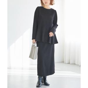 ワンピース 起毛リブセットアップ