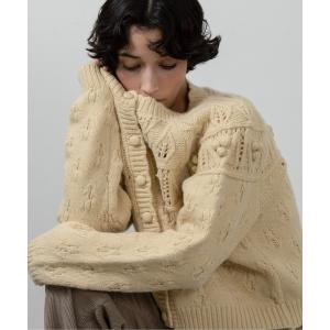 カーディガン scallop collar cardigan / スカラップカラーカーディガン レディース