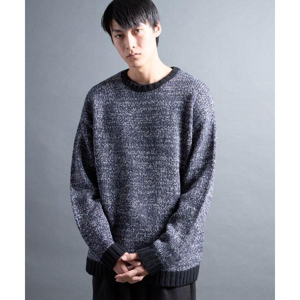 セーター ニット PF:AC MIX COLOR CREW NECK KNIT/ミックカラー クルー...