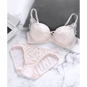 ブラジャー ショーツセット ノンワイヤーブラジャー＆ショーツ セット PUTI BURAシリーズ S-LL 第二弾