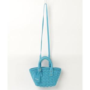 「BALENCIAGA」 ショルダーバッグ - ブルー レディース