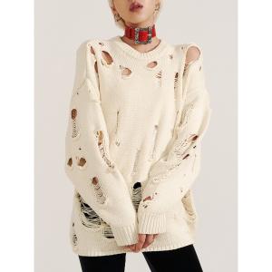 「PAMEO POSE」 長袖ニット FREE ホワイト レディース