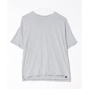 「THE NORTH FACE」 半袖Tシャツ LARGE グレー レディース