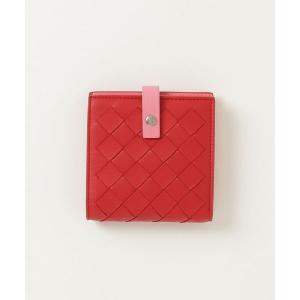 「BOTTEGA VENETA」 財布 - レッド レディース