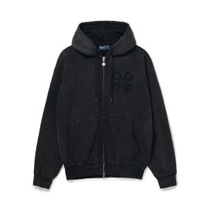 パーカー BoTT / ボット Washed Lucky Logo Zip Hoodie メンズ レディース